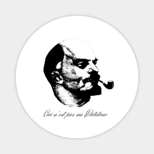 Ceci n'est pas un dictateur (Lenin Edition) Magnet